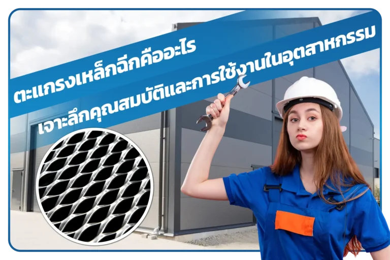 ตะแกรงเหล็กฉีกคืออะไร เจาะลึกคุณสมบัติและการใช้งานในอุตสาหกรรม