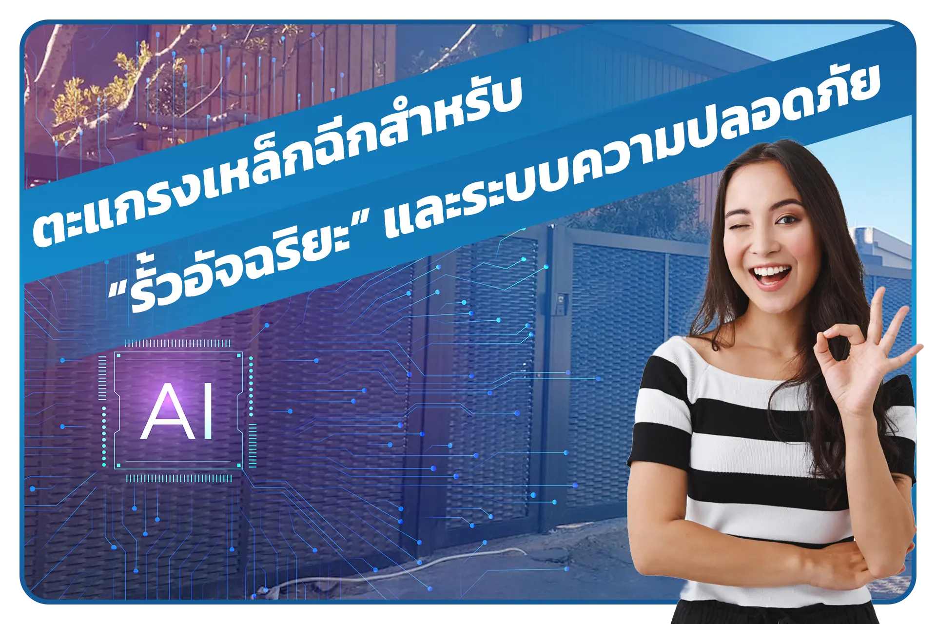 ตะแกรงเหล็กฉีกสำหรับ รั้วอัจฉริยะ และระบบความปลอดภัย